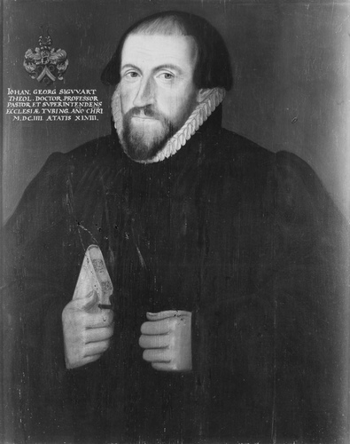 Johan-Georg Sigwart en 1604, Tübingen