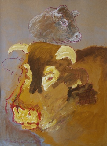 Didier Christophe, Gnalogie, 80 x 60 cm, 1998