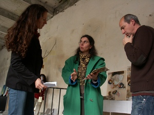 Sylvie Christophe et David Molteau à Merveilleux Prétexte, 2006.